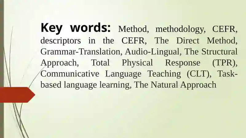 LANGUAGETEACHING METHODOLOGY AND EDUCATIONAL TECHNOLOGIES