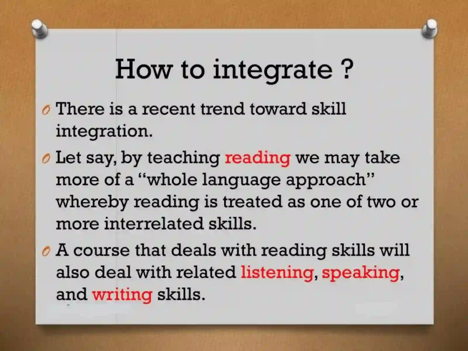 BASIC SKILLS FOR LEARNING FOREIGN LANGUAGES