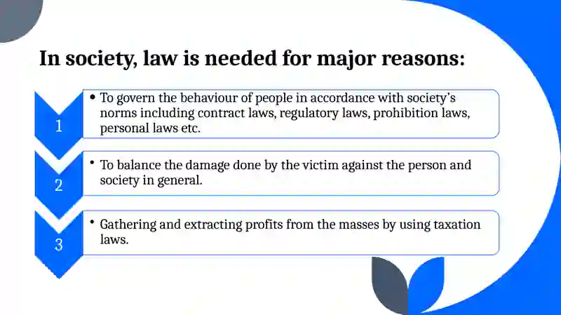 Why do we need the law