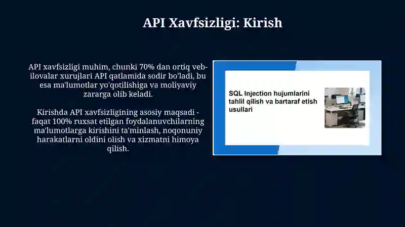 API xavfsizligi: tokenlar, rate limiting va HMAC