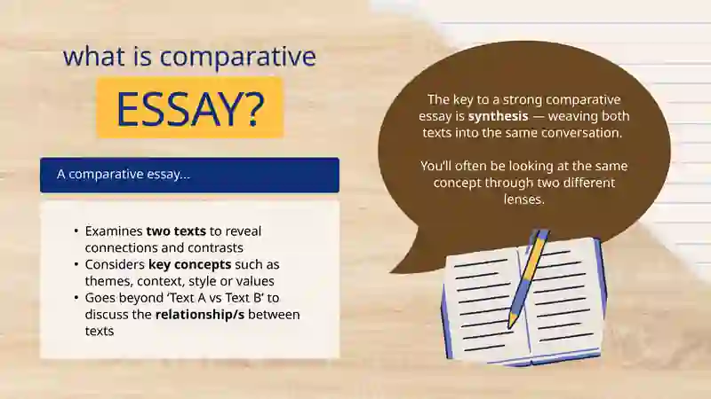 Comparative essay structure