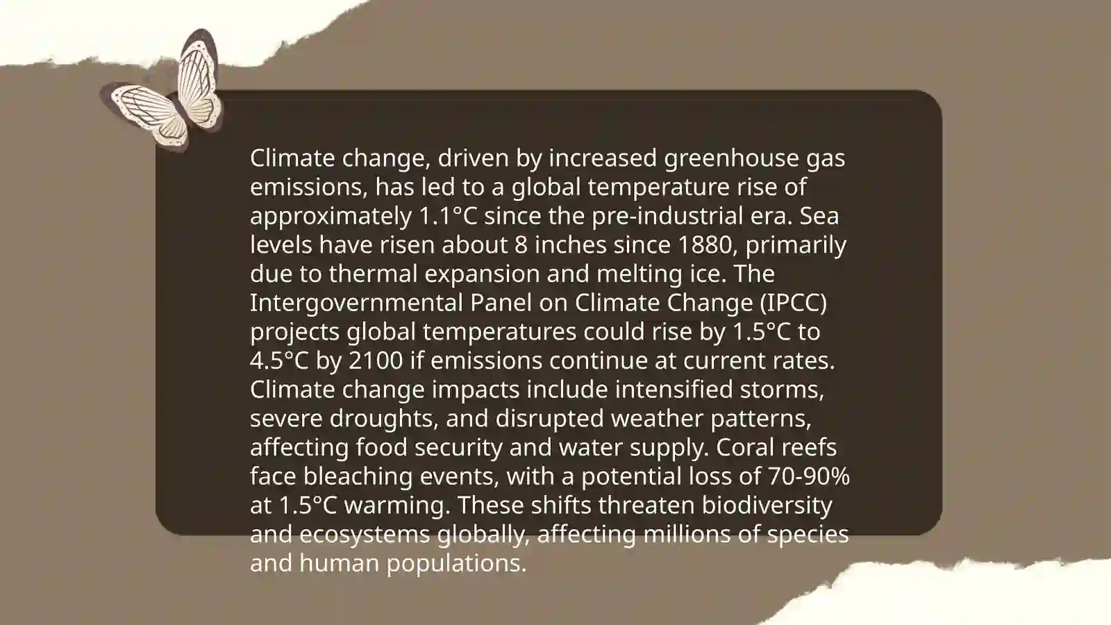 Climate Change and Its Global Impact