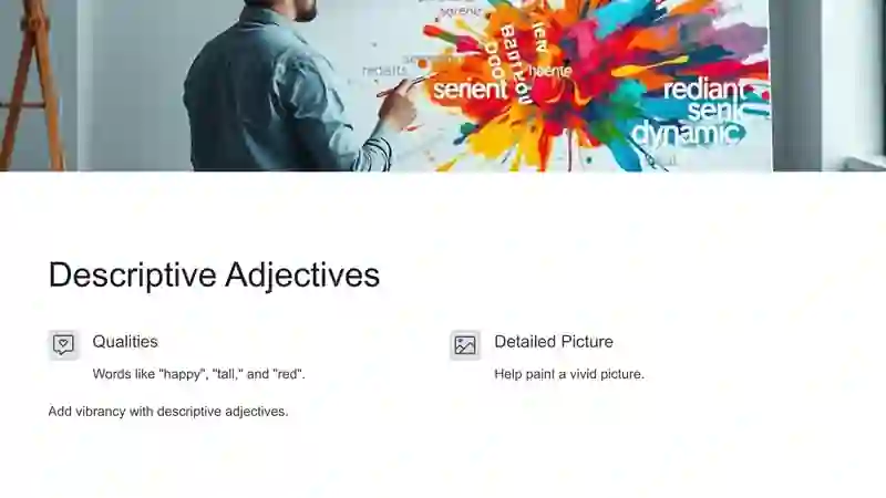 Mastering Adjectives in English