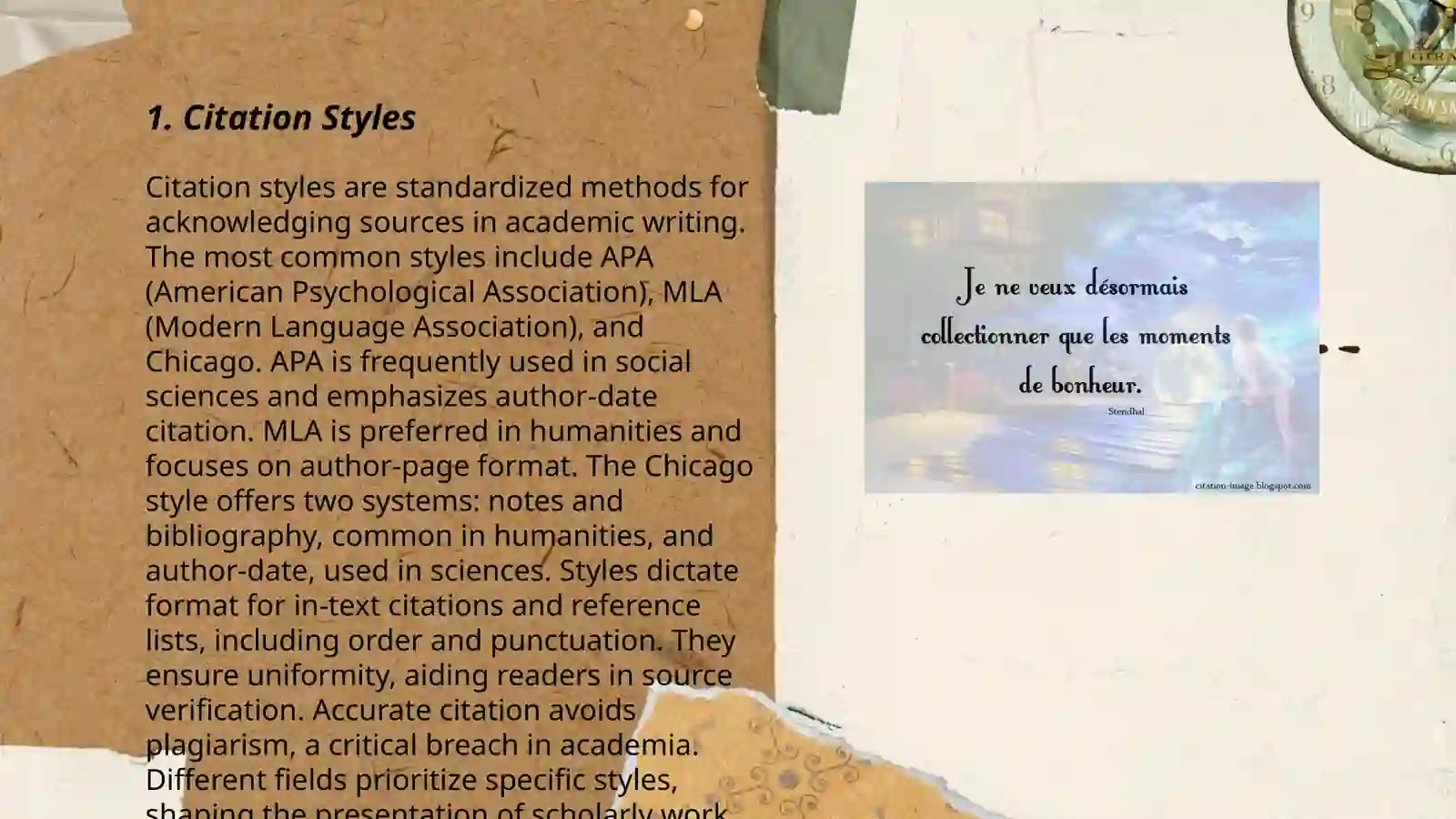 Citation Styles