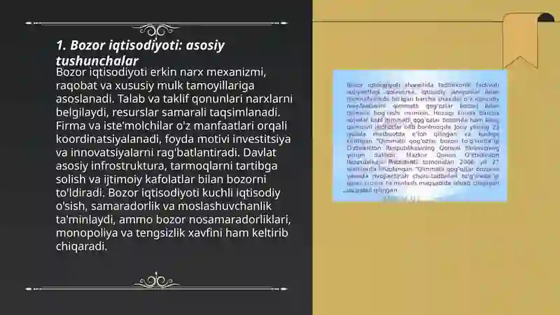 Bozor iqtisodiyoti