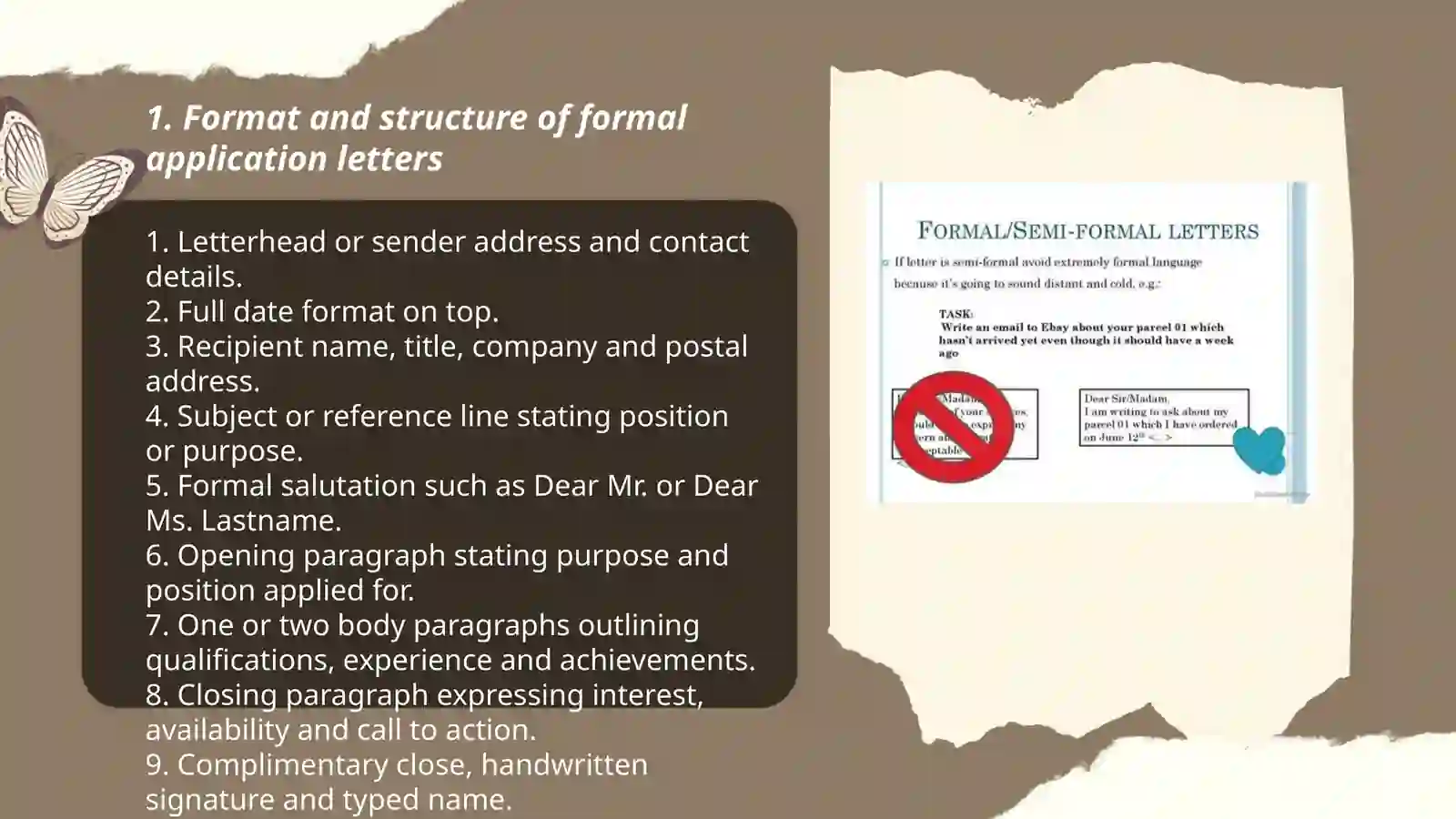 Application Letter Writing Guide
