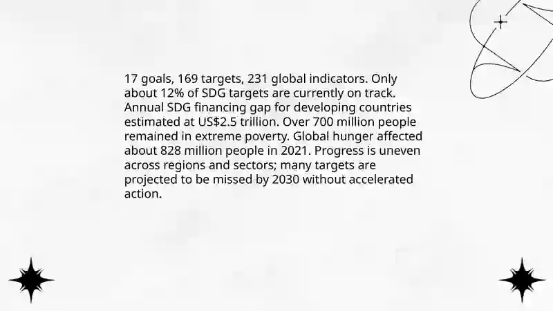 Sustainable Development Goals: Progress and Challenges