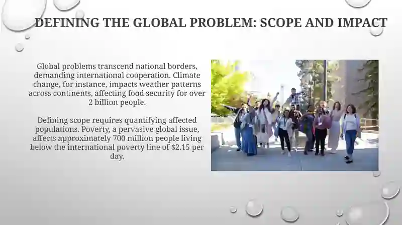 Understanding the Global Problem