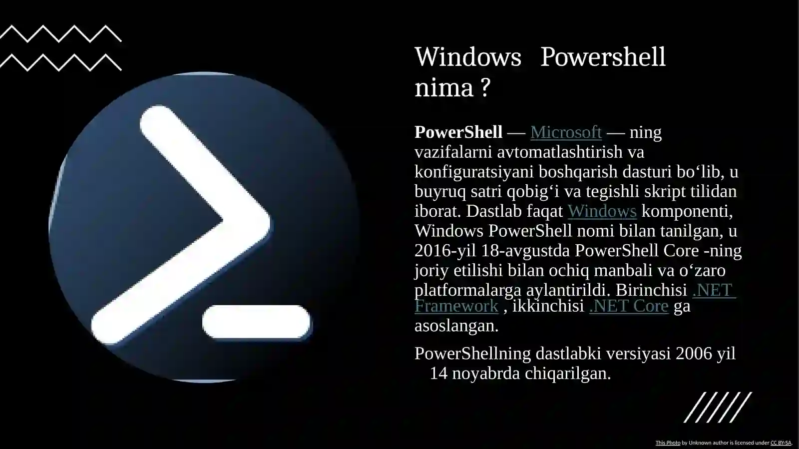 Windows Powershell