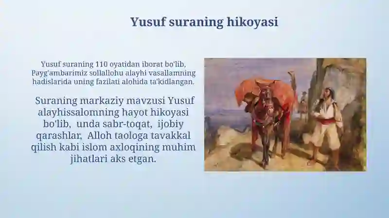 yusuf-surasi-va-yusuf-va-zulayho-dostonlari