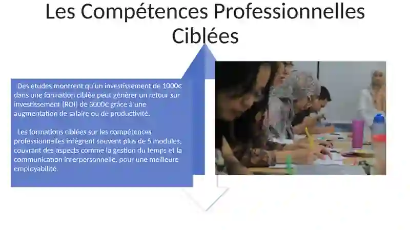 Formation des compétences professionnelles dans l'éducation continue