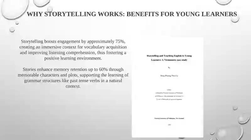 Storytelling as a tool for teaching English to young learners