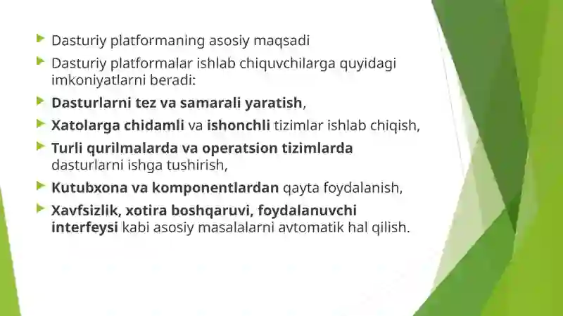 MICROSOFT NET FRAMEWORK PLATFORMASI