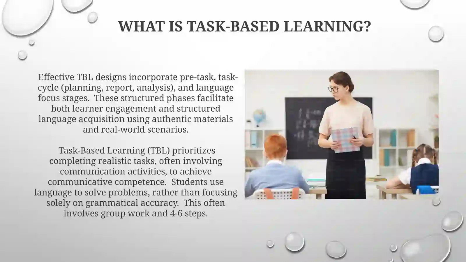 Task-Based Learning