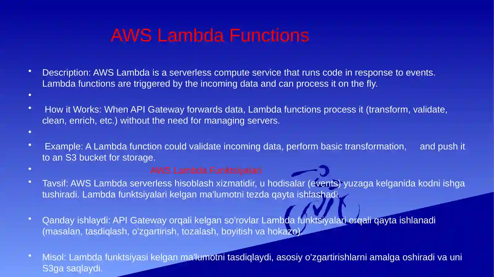 Architecture Diagram cloud based data processing system using AWS component