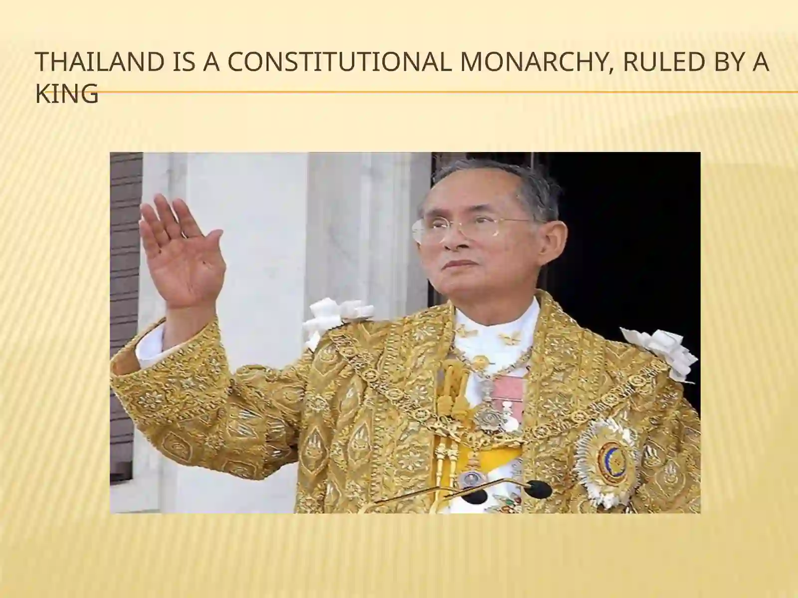 INTERESTING FACTS ABOUT THAILAND