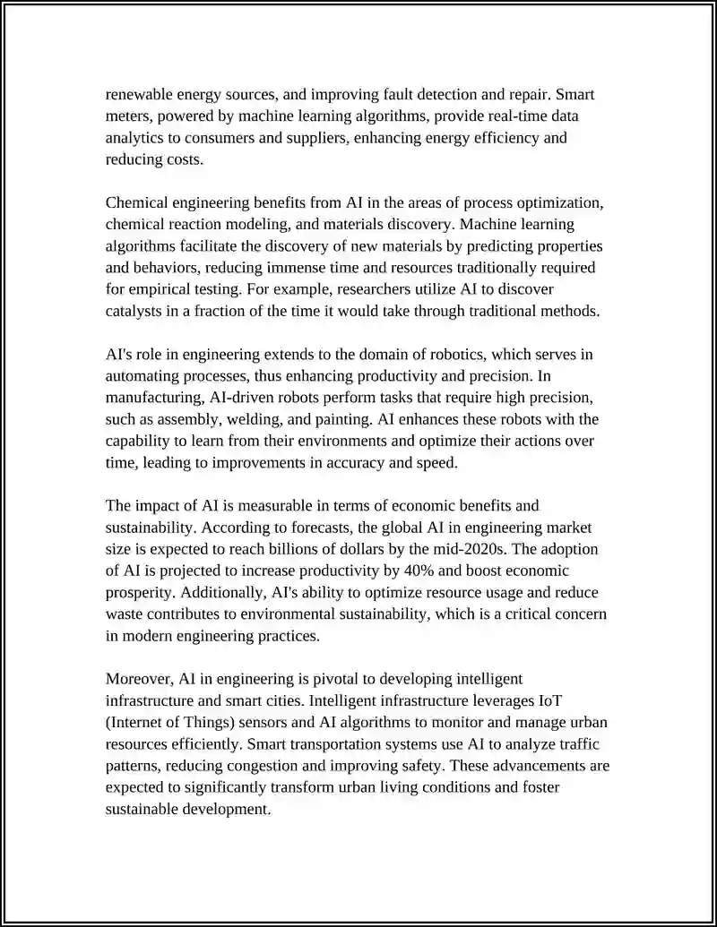 THE ROLE OF ARTIFICIAL INTELLIGENCE IN MODERN ENGINEERING