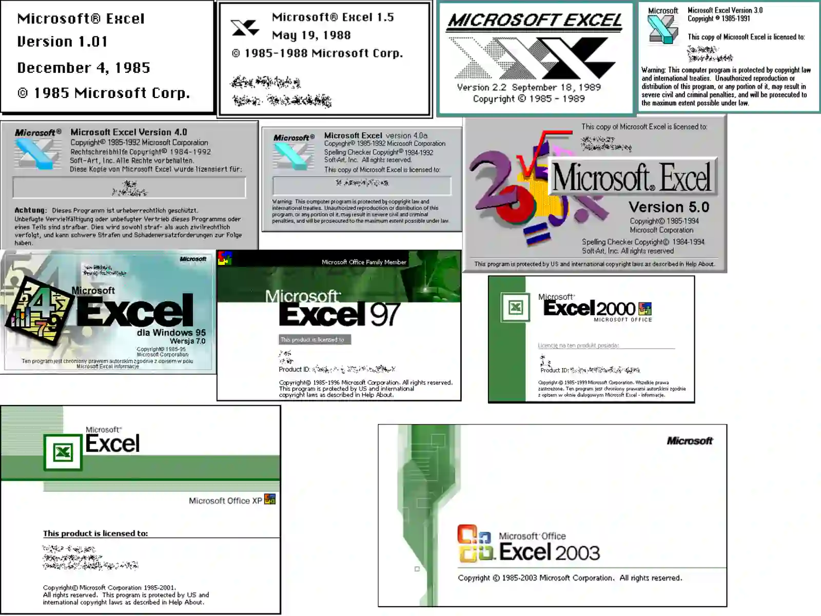 MicroSoft EXCEL XP