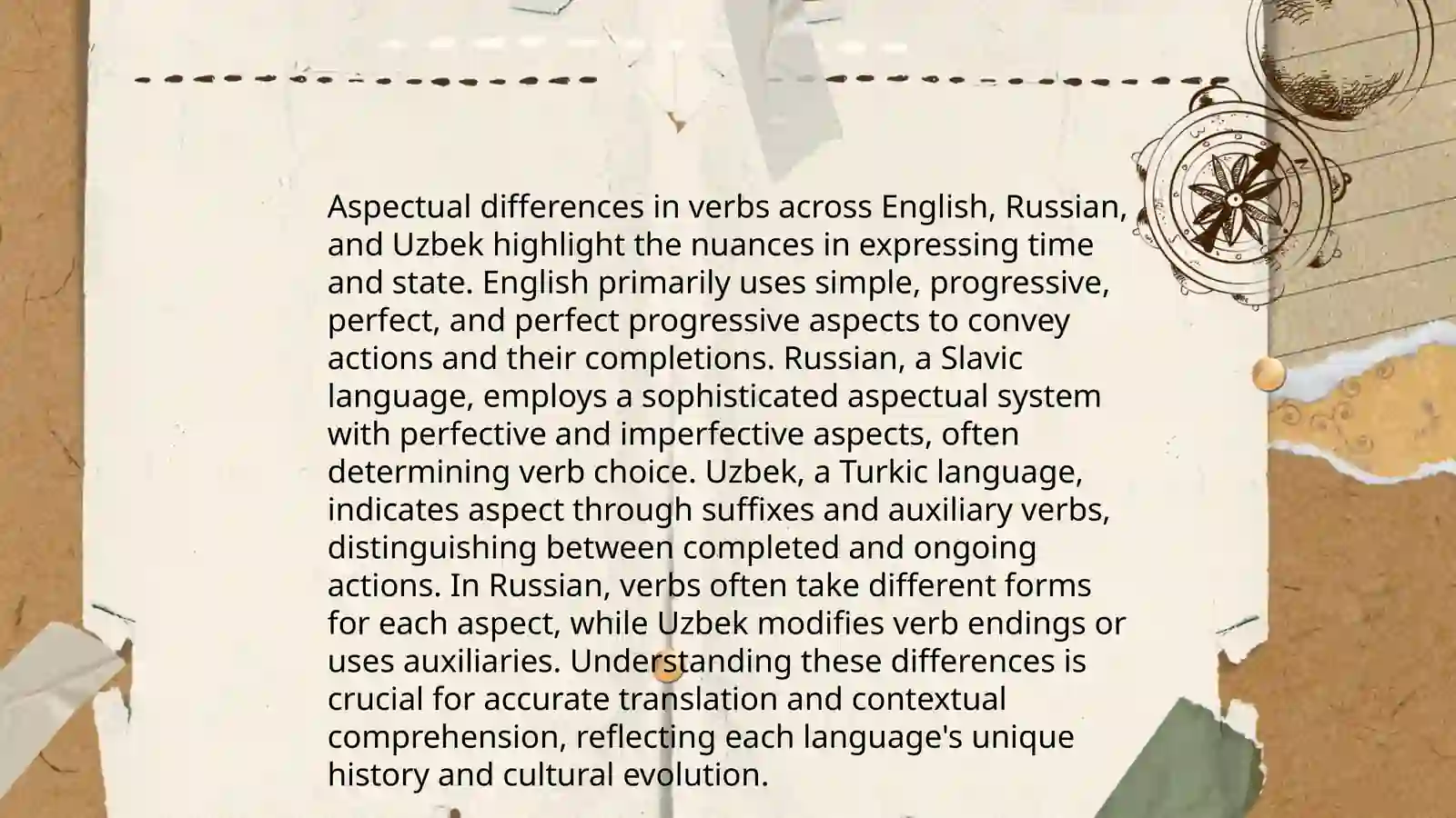 Comparative Typology of Grammatical Categories of Parts of Speech in ...