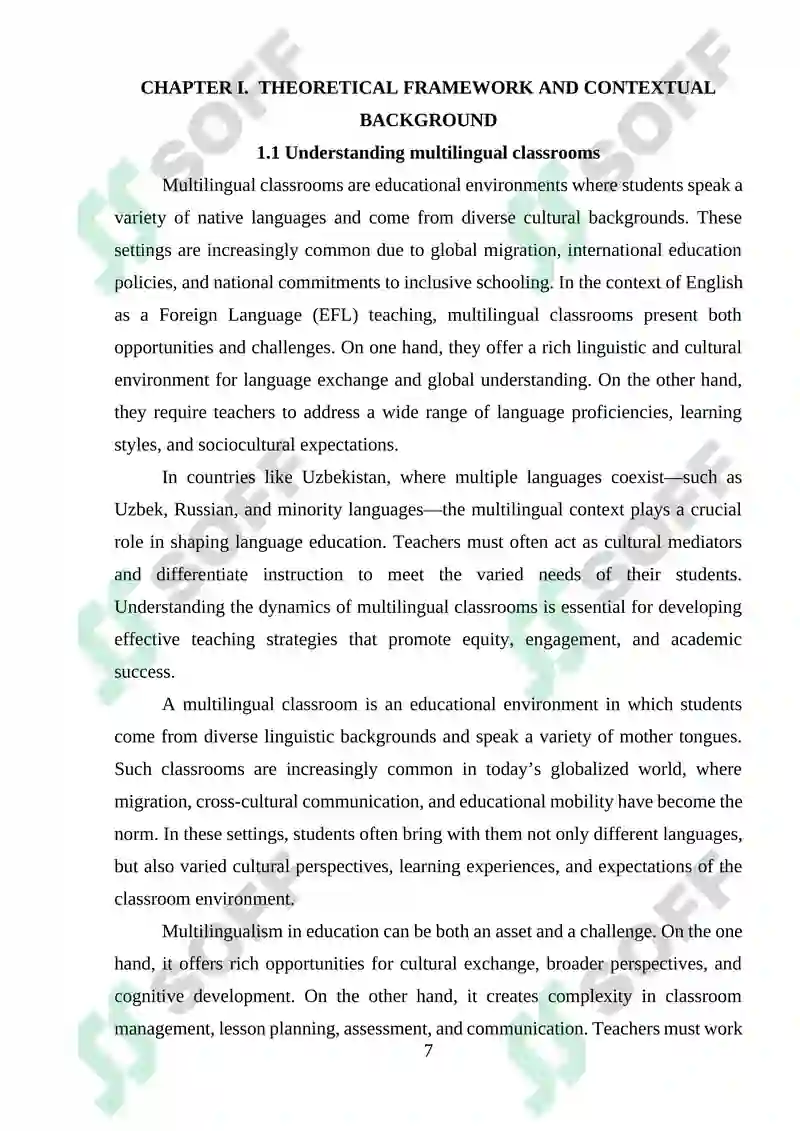English as a Foreign Language (EFL) Teaching Challenges and Strategies