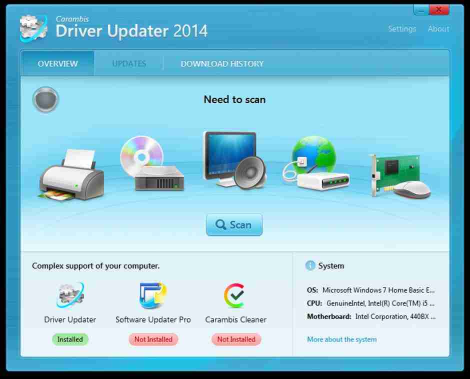 Windows aperatsion tizimidagi drayverlarni yangilash