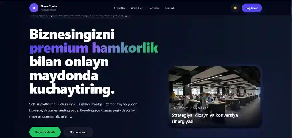 Landing Page