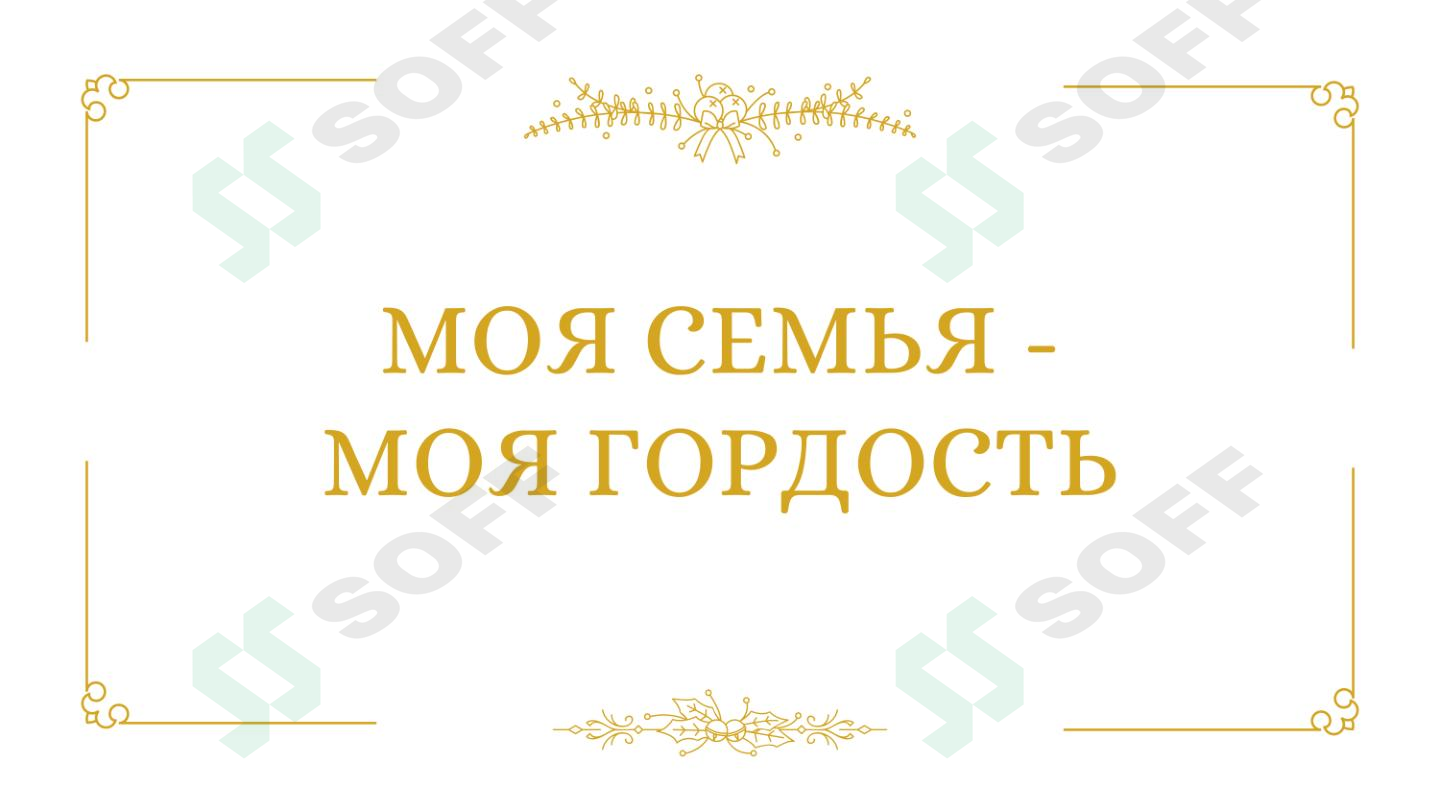 Моя семья