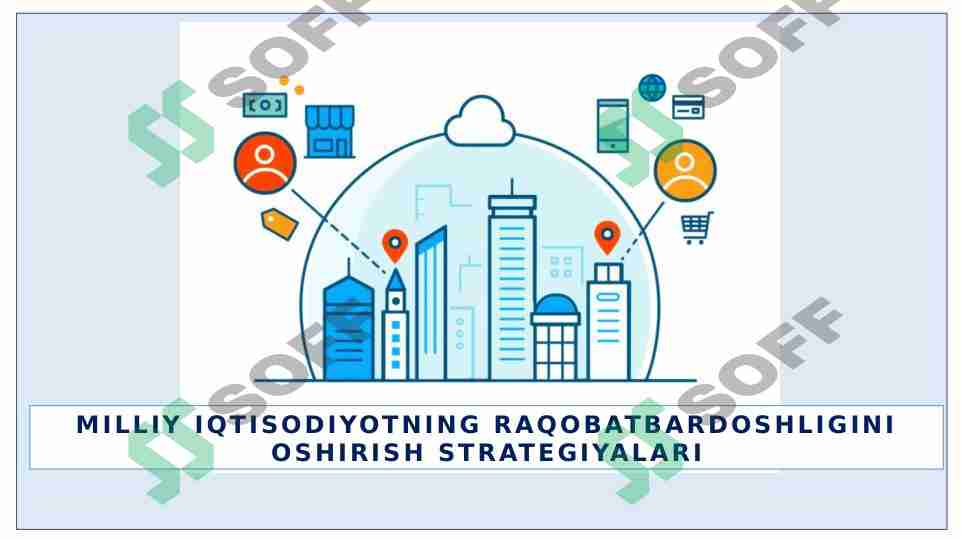 Milliy iqtisodiyotning raqobatbardoshligini oshirish strategiyalar