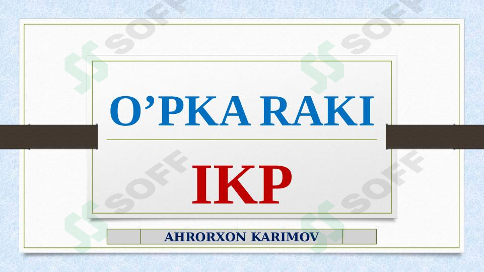 O’PKA RAKI