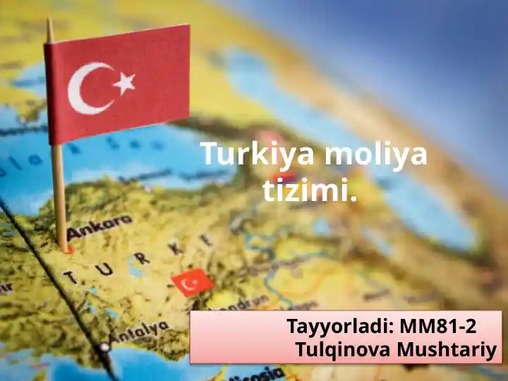 Turkiya moliya tizimi