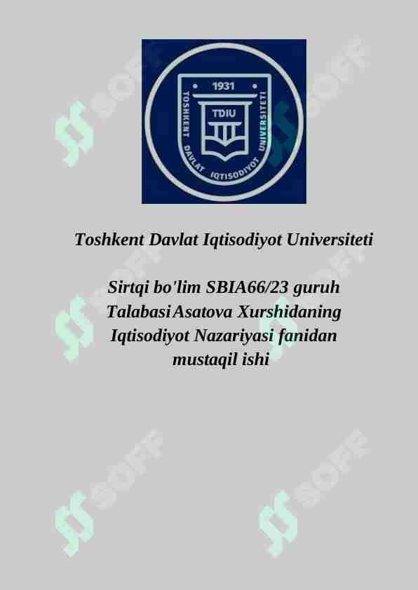 Nominal va real yalpi ichki mahsulot, ularning nisbati va o'zgarish sur'atlari