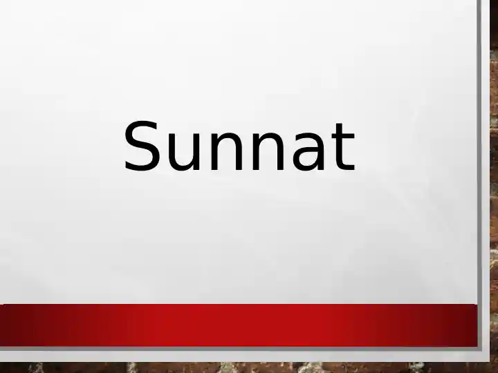 Sunnat