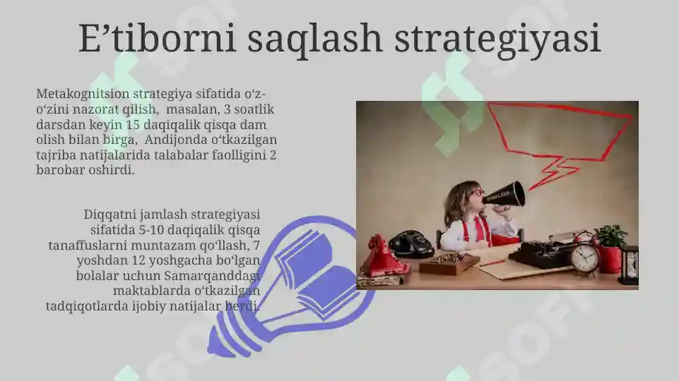 Diqqatning talimdagi ro'li