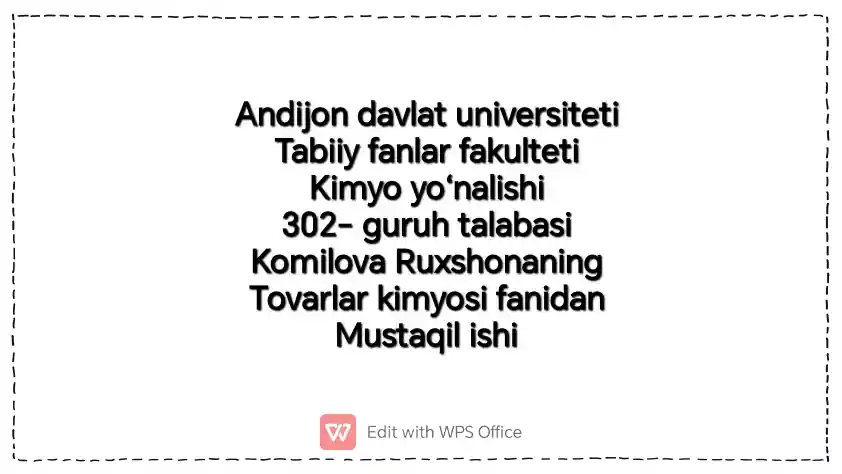 Paumeriya va kosmetika tovarlari