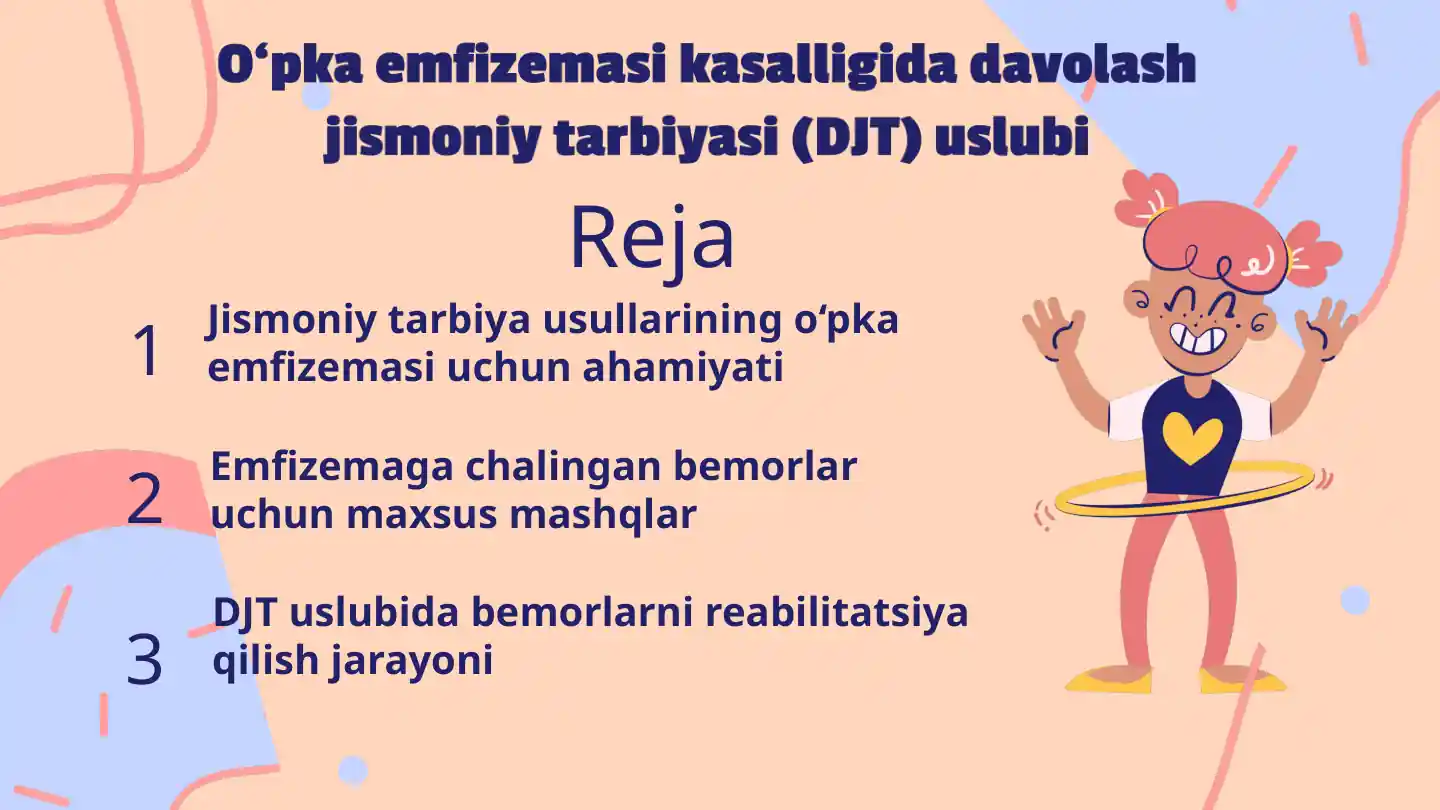 O‘pka emfizemasi va jismoniy tarbiya ahamiyati