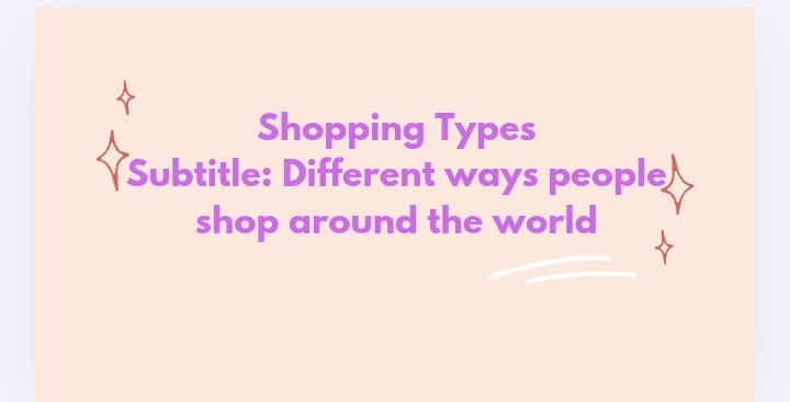 Shopping Types | 15-slide Presentation | B1-B2 English Lesson