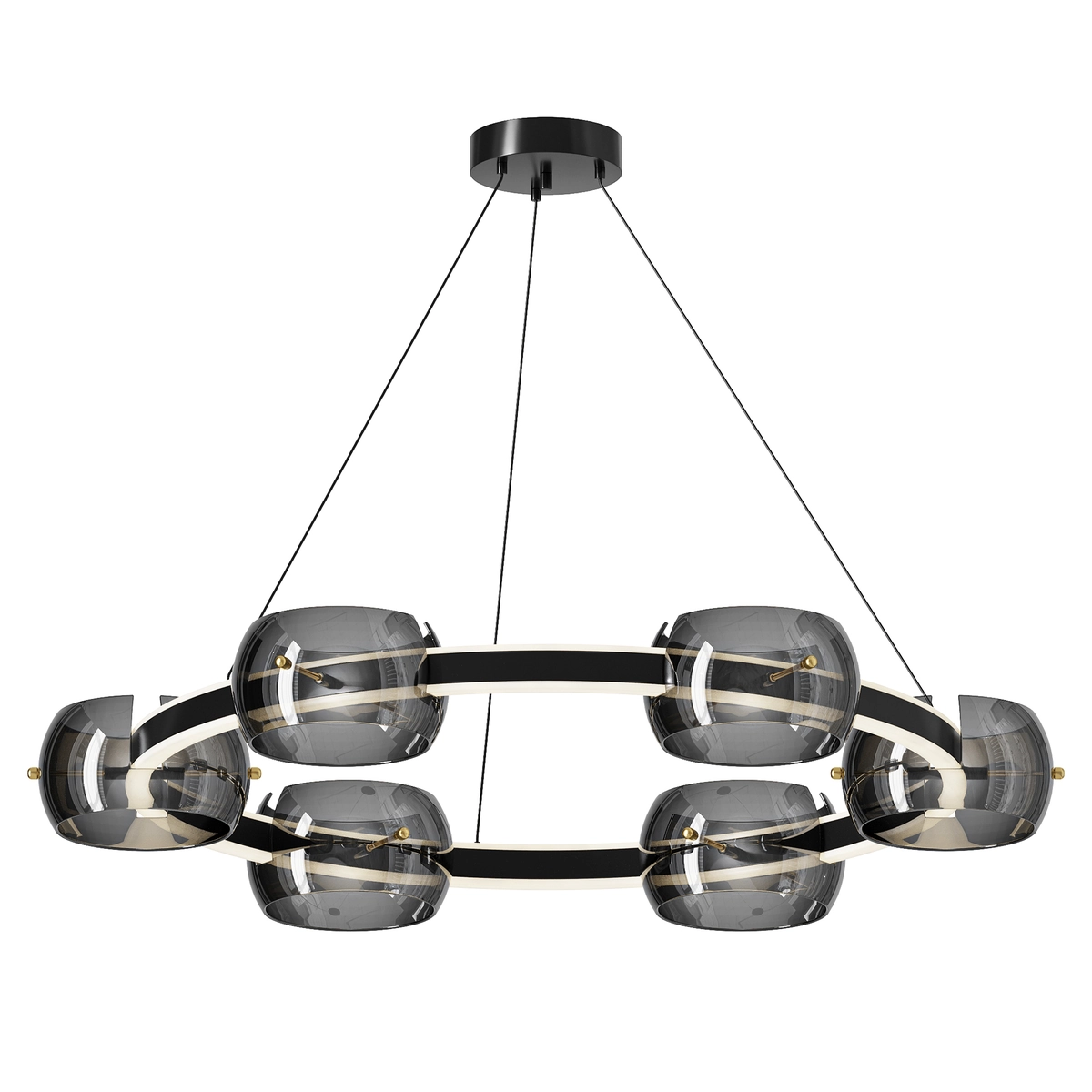 DILAN RING chandelier 6 heads