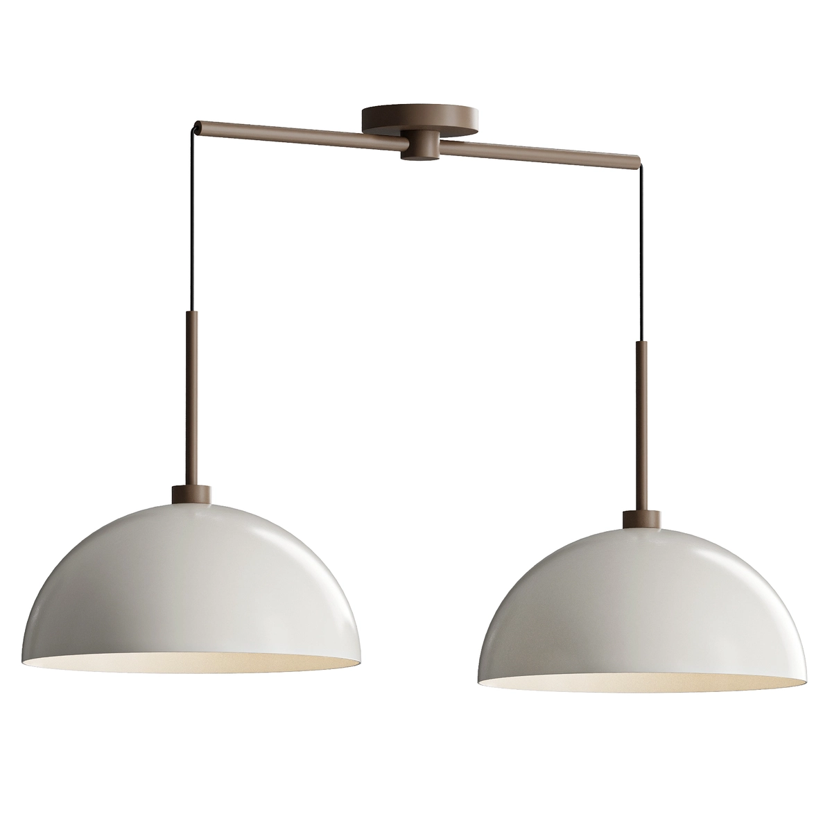 Handmade 2 piece pendant light