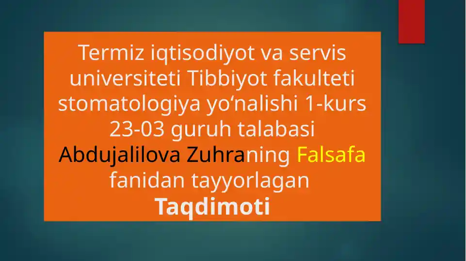 Qadimgi Sharqda Asotiriy Tasavvurlar va Falsafiy Bilimlarning Paydo Bo'lishi