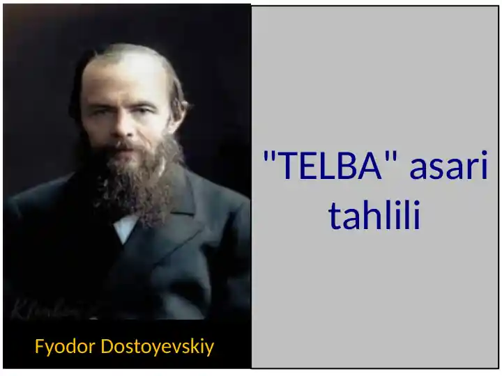 "TELBA"asaritahlili