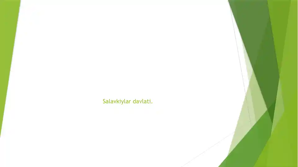 Salavkiylar davlati