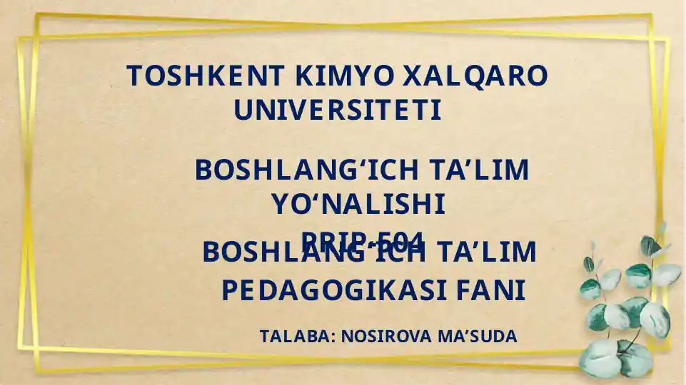 Ijtimoiylashuv haqida ma'lumotlar