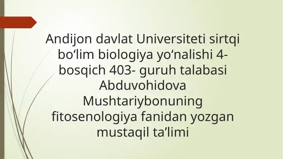 Biogeotsenozning tarkibiy qismlari