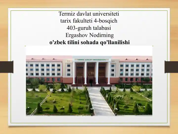 Tilxat haqida ma'lumot