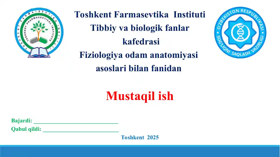 12. Asab tizimida kompensator moshlashuvlar. Asab tizimining trofik funksiyasi. Taqdimot, 13 bet