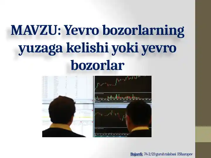 Yevrobozorlar