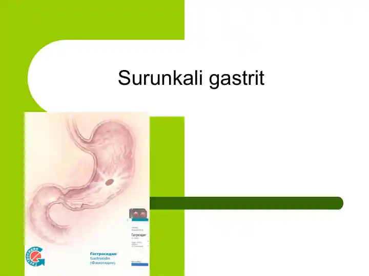Surunkali gastrit