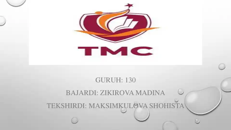 KOMPYUTER TARMOQLARI VA ULARNING TURLARI