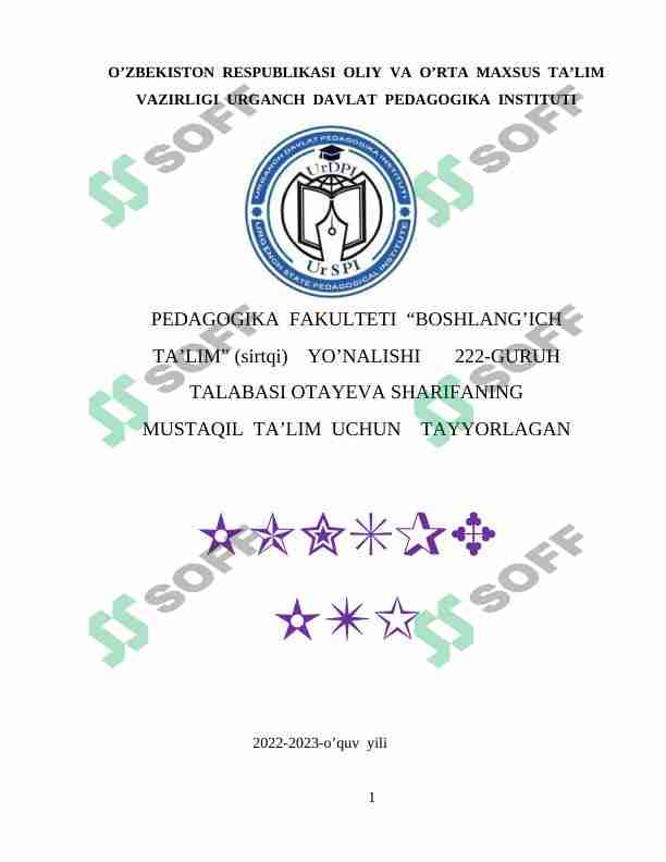 Ilmiy maqola va tezislarni qabul qilish bo‘yicha talablar