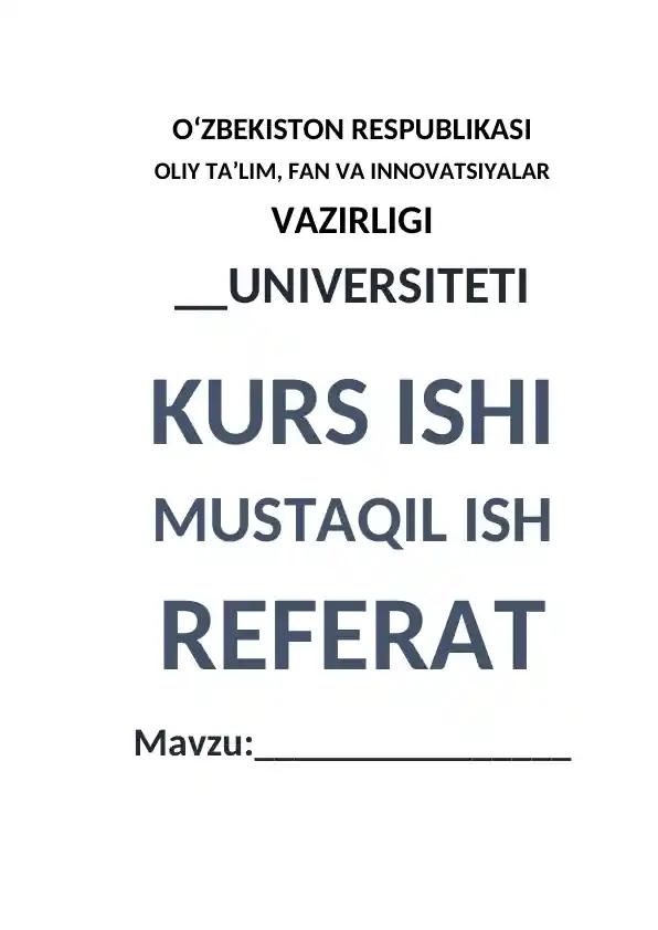 Animatsion dasturlar haqida umumiy ma’lumot